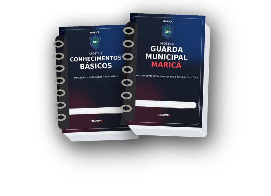 Mockup do Super Combo Digital Guarda Municipal Maricá